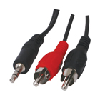 Cavo Da Jack 3.5mm stereo a 2 maschi RCA 5m-0