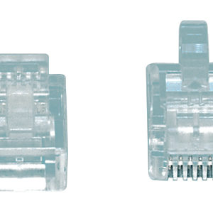 CONFEZIONE 20 PEZZI Modular plugs RJ12 connettore spina telefonica modulare-0