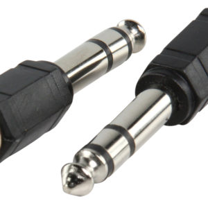 ADATATORE DA 6.35mm MASCHIO A 3.5mm stereo FEMMINA-0