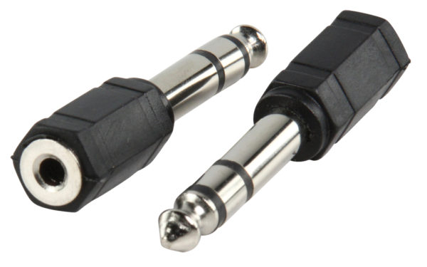 ADATATORE DA 6.35mm MASCHIO A 3.5mm stereo FEMMINA-0