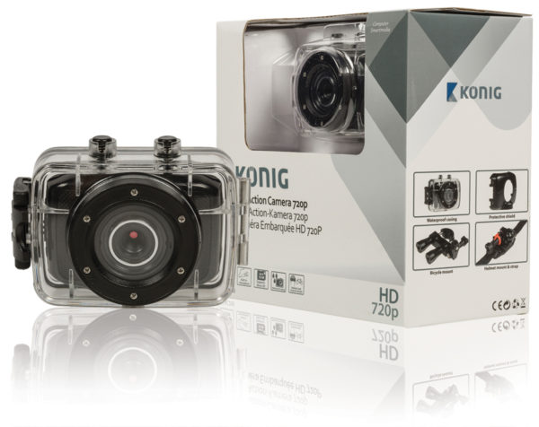 Action Camera HD da 720p con rivestimento impermeabile-0