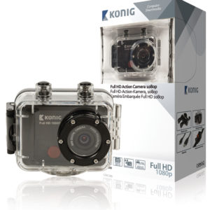 Action Camera Full HD da 1080p con rivestimento impermeabile-0