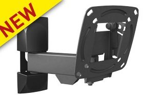 Supporto TV LED/ LCD WALL MOUNT 3 MOVEMENT - ROTATE, SWIVEL & TILT. FITS UP TO 26"/ 66 CM-0