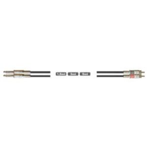 CA 8272 cavo audio 3mt 2 jak 6,3mm - 2 rca-0