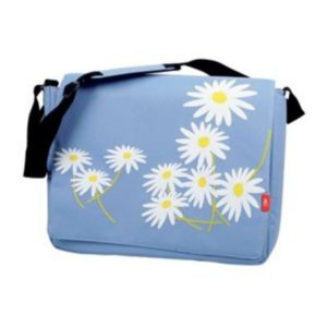 König - Borsa blu , fiore -0