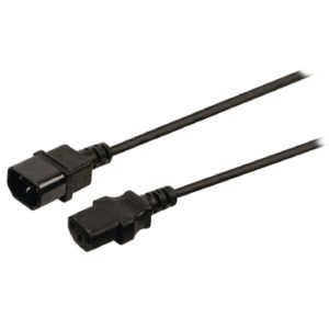 Cavo di alimentazione IEC-320-C14 - IEC-320-C13 da 2.00 m nero-0