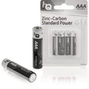 Batterie AAA allo zinco-carbone - Blister da 4-0