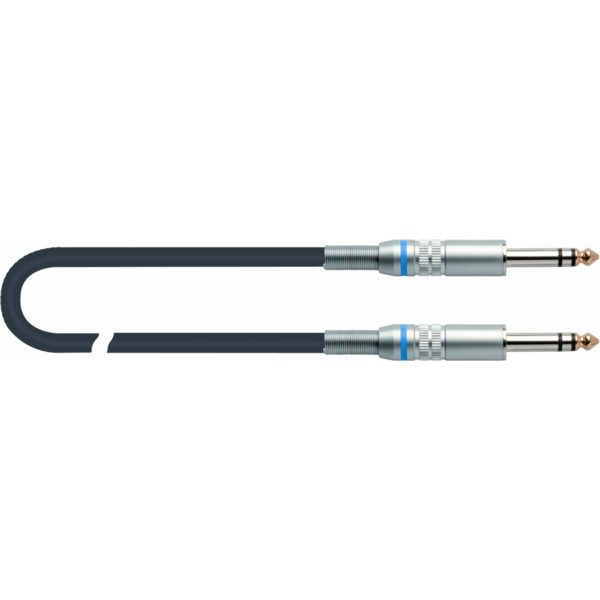 s/214-4,5 CAVO jack stereo 6.3mm -> jack stereo 6.3mm 4,5 mt-0